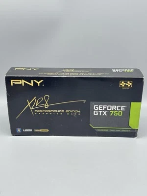 PNY XLR8 NVIDIA GEFORCE GTX 750 Performance Edition Graphics Card 1GB NOT TESTED - Image 1 of 4