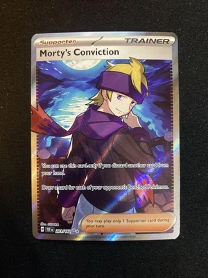 Morty's Conviction 201/162 SV05: Temporal Forces Holo - Image 1 of 2