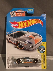 Hot Wheels Zamac Gulf Ford GT IN A PROTECTOR Case. - Picture 1 of 19