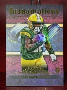 2024 Topps Inception MarShawn Lloyd #I-17 Inaugurations SP Green Bay Packers - Foto 1 di 2