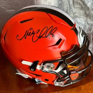 Nick Chubb Signed Autographed Authentic Speed Flex Helmet Beckett COA - Read - Picture 1 of 8