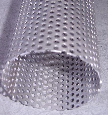 304 grade Stainless Steel Exhaust Perforated Pipe Tube 2.5" x 500mm long - Image 1 of 2