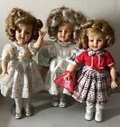 VINTAGE IDEAL "SHIRLEY TEMPLE" 3 DOLLS  ST-12