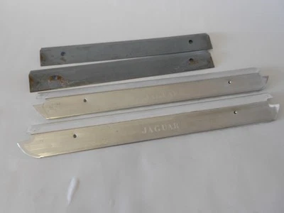 Jaguar XJ6 1985-87 placas de umbral de puerta, molduras de sillín Foto 1 de 4