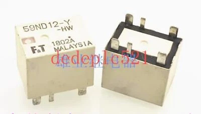 3 PCS NEW 59ND012-Y-HW 12VDC Automotive Electromagnetic Relay - Image 1 of 3