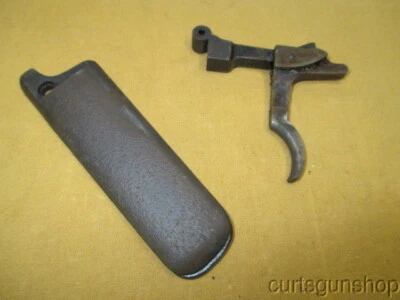 US Springfield Model 1894 Bolt Action 30-40 Krag Rifle Side Plate and Trigger - Image 1 of 3