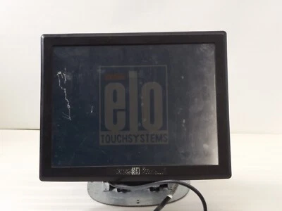 ELO 1515L LCD Touchscreen Monitor Powers on -scratch on screen - Image 1 of 2