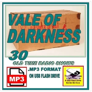 VALE OF DARKNESS 30 Unique Oldtime Radio Shows MP3 On USB Flash Drive - Picture 1 of 9
