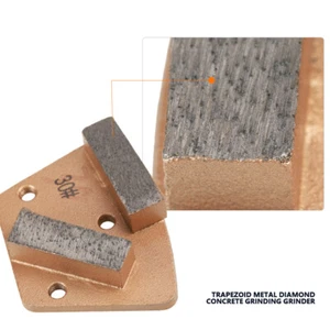 30 Grit Diamantsegment Schleifplatten für Betonschleifer (3 Löcher 2 Zähne) - Bild 1 von 11