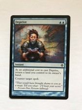 MTG - Deprive - Rise of the Eldrazi - NM - Magic The Gathering