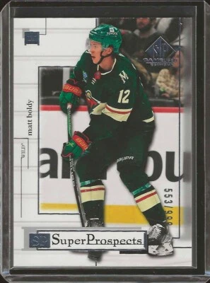 2022-23 SP Game Used #RC-3 Matt Boldy (RC) -Super Prospects 553/999- Wild - Image 1 of 2