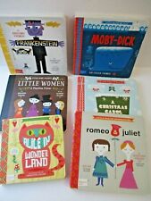 Lot of 8 Baby Lit Books Children Literature Classic Stories Board Books