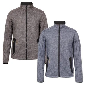 Mens Isolations Knit Fleece Jacket Icepeak Hatch High Insulation Look - Picture 1 of 1