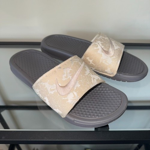 Nike Benassi JDI slides US donna taglia 9 nuove senza etichette