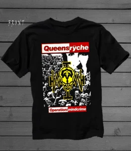 Neu bedrucktes T-Shirt mit DTG/DTF - QUEENSRYCHE - Operation: Mindcrime - Größe - S, M, L5XL - Bild 1 von 1