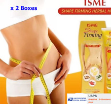 2x120ml ISME Shape HOT Cream Anti-Cellulite&Firming Herbal Cream Body Slimming