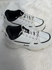 Black & White Kids Juniors Size 3.5 Juniors Sesto Shoex Roller Wheelie Shoes - Picture 1 of 8
