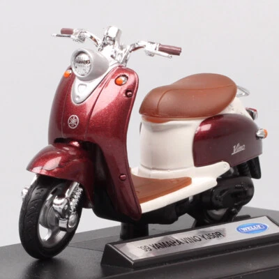 1/18 Scale Welly YAMAHA VINO YJ50R Scooter Moto Road Bike Toy Motorcycle Model - Image 1 of 4