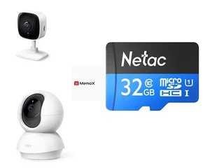 32GB Micro SD Card Full HD Memory For TAPO TC60,C200 Home Security Wi-Fi Camera - Picture 1 of 4