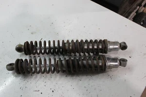 1984 HONDA XL100S LEFT RIGHT REAR BACK SHOCKS SHOCK SET PAIR SUSPENSION - Picture 1 of 7