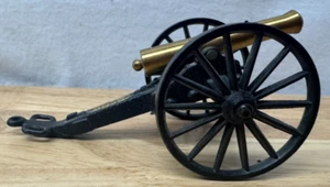 Vintage Brass & Cast Iron Cannon Pea Ridge National Military Park MFCO CO 1/3 8" - Picture 1 of 10