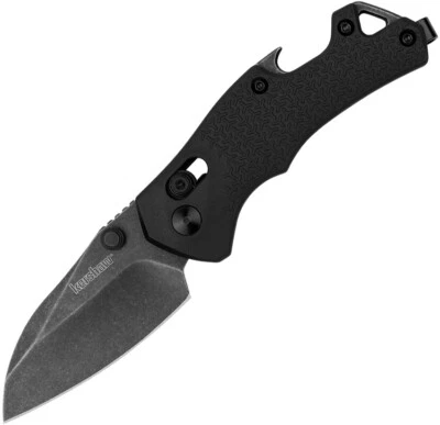 Navaja de Bolsillo Kershaw Craze DuraLock Negra GFN Plegable 8Cr13 Reverso Tanto 8337 Foto 1 de 3
