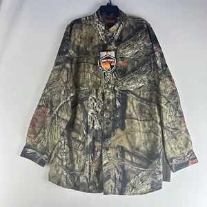 Game Winner Long Sleeve Button Up Shirt, Break-Up Country Camo, XL - Picture 1 of 6