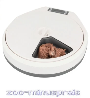 Futterautomat TX 4+1 Mahlzeit a 0,24 l auch  für Nassfutter geeignet Modell TX 5 - Bild 1 von 4