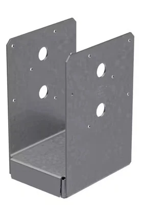 SIMPSON STRONG-TIE Qty. 10- Simpson Strong Tie ABU46Z ZMAX Galvanized 12-Gauge 4x6 Adj. Post Base