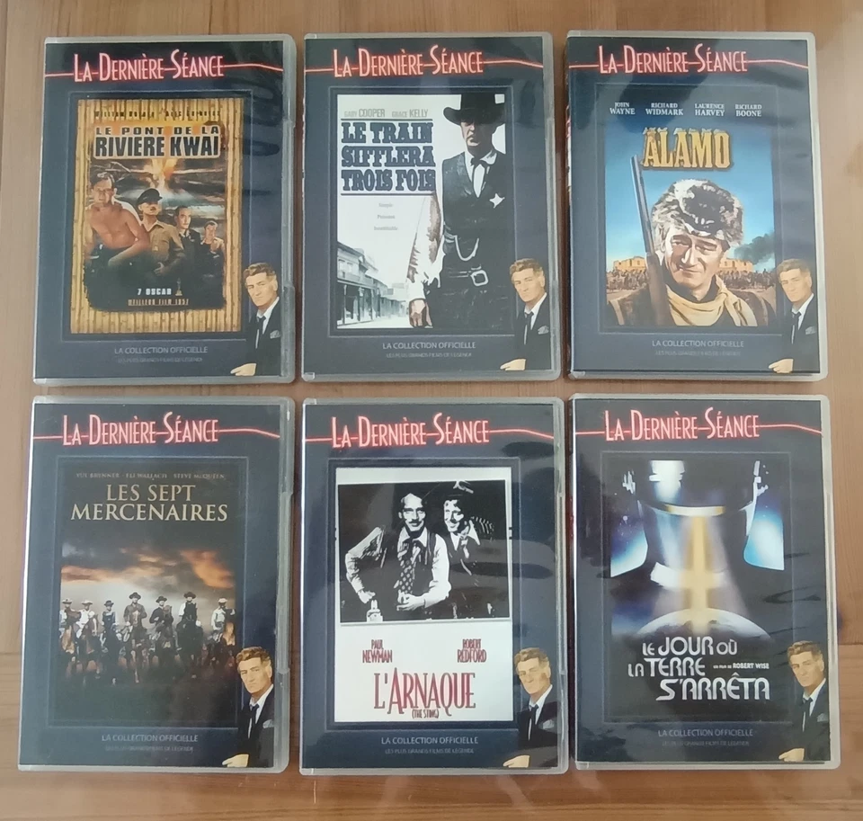 LA DERNIERE SEANCE collection - 6 Films en DVD comme Neufs - Photo 1/3