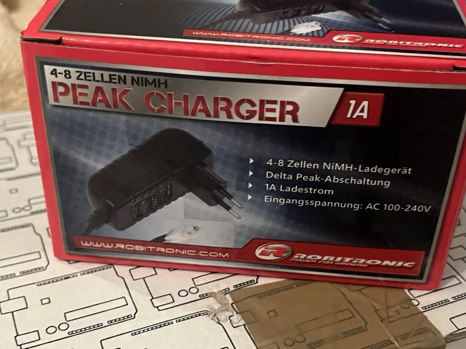 Ladegerät Expert Charger für RC NiMh/NiCd Akkus 7,2V mit Tamiya-Stecker - Bild 1 von 1