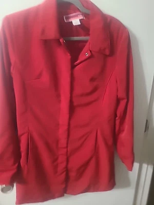 Abrigo a presión rojo para mujer de Merona Foto 1 de 3