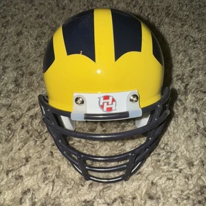 Michigan Wolverines NCAA Collectible Hover Mini Magnetic Football Helmet - Picture 1 of 9