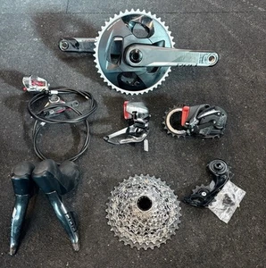 SRAM Red AXS eTap HRD 2x12 Electronic Road/Gravel Mix Force Absolute Black 10-36 - Picture 1 of 11