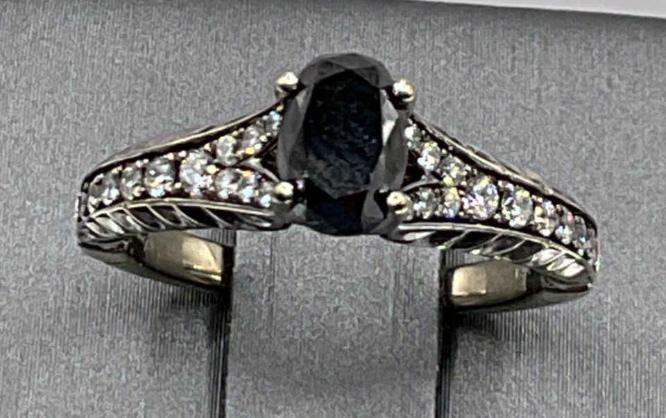 Anillo de compromiso Maléfica Encantado Disney 14k con peso G 4,7 g (69281) Foto 1 de 1