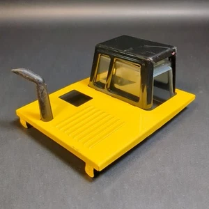 Mighty Tonka Roof Windows Truck Cab Hood Body Yellow Mixer Backhoe Crane Dump - Picture 1 of 8