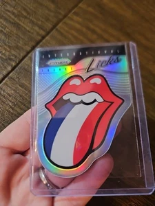 2025 Panini Prizm Rolling Stones #9 Italy International Licks Silver Holo Prizm - Picture 1 of 4