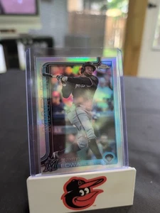 2025 Topps Chrome - #115 Xavier Edwards Refractor - Picture 1 of 2