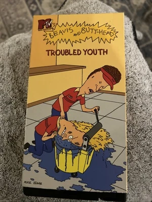 Beavis and Butt-Head - Troubled Youth (VHS, 1998) - Image 1 of 3