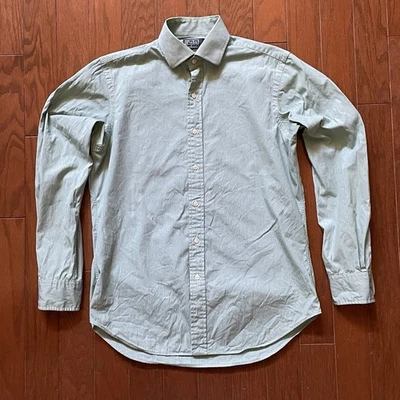 Camisa de vestir Polo Ralph Lauren Regent Fit Oxford verde talla 151/2-34/35 como M Foto 1 de 4