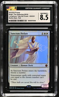 SANCTUM PRELATE Conspiracy Take the Crown Foil Mythic CGC 8.5 MTG [Nostalgium] - Image 1 of 2
