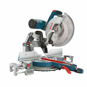 Bosch GCM12SD 12" 15 Amp Axial-Glide Dual-Bevel Glide Miter Saw New In Box