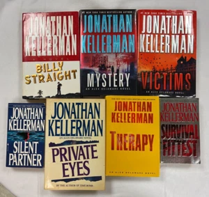 JONATHAN KELLERMAN 5 HB w/Dust covers & 2 PB - Foto 1 di 23