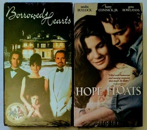 2 VHS Tapes: Borrowed Hearts & Hope Floats. New / Sealed. Free Shipping. - Imagen 1 de 6