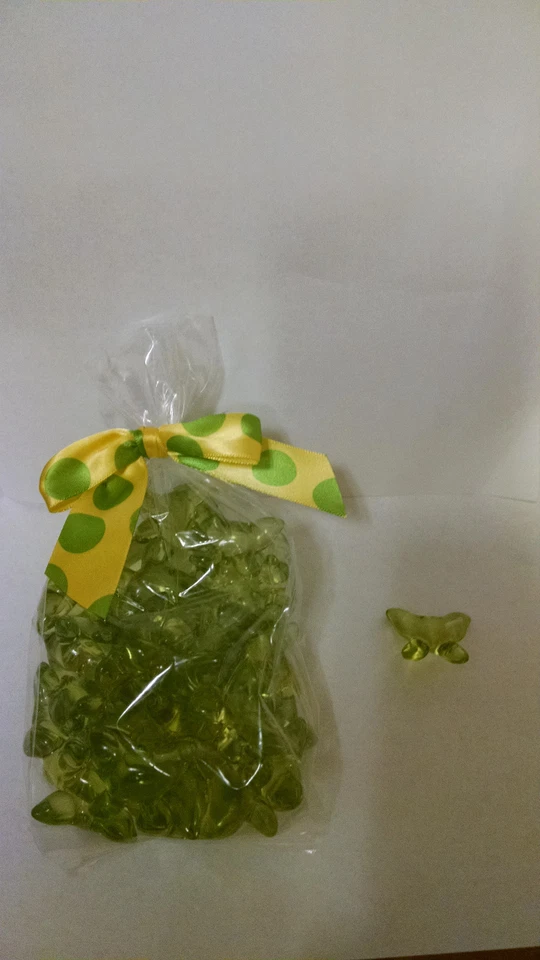 50 cuentas de aceite de baño Gardenia mariposa verde claro Foto 1 de 1