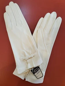 Calvo Torrego Vintage Women's Leather Gloves, Unlined, Unused, New Old Stock NOS - Picture 1 of 24