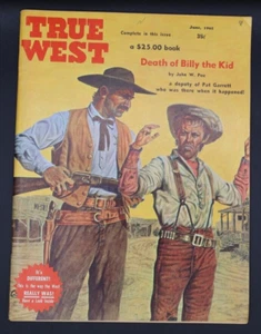 True West Ju1y 1962 - Joe Grander Cover - Tod von Billy the Kid - Doc Holiday Life St - Bild 1 von 14