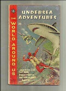 WORLD AROUND US: SUBMARINAS AVENTURAS #30 1961 CLÁSICOS ILUSTRADOS KIRBY ART - Imagen 1 de 2