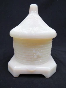 Piatto coperto FIRMATO BERNARD BOYD crema pasticcera scorie vetro vortice ape alveare - Foto 1 di 9