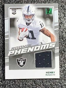 2020 Donruss Football Rookie Phenoms Jersey Relic Henry Ruggs III RC Raiders - Picture 1 of 6